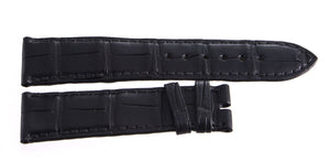 Genuine Chopard 20mm x 18mm Black Alligator Watch Band Strap 070