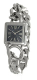 BCBGMAXAZRIA Women's Black Dial Black Leather Watch BG8022