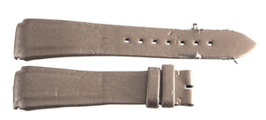 Montblanc Men's 18mm x 16mm Metalic Brown Fabric Watch Band Strap