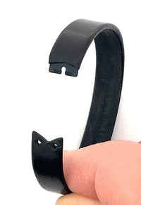 CHAUMET Josephine Aigrette Women's 9mm x 9mm Black Leather Watch Band