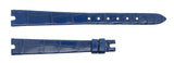 Chopard 11mm x 08mm Blue Alligator Women's Watch Band 105/70