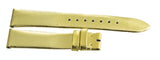 Dior Women's 16mm x 14mm Metallic Gold Leather Watch Band Strap