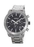Fossil CH2814 Keaton Black Dial Stainless Chronograph Men's Watch