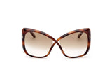 Tom Ford Jasmin Sunglasses Havana Frame Gradient   FT0943 53F 63-14-135