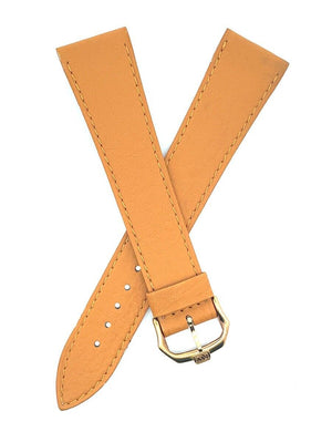 Raymond Weil 20mm x 16mm Beige Leather Watch Band Extra Long