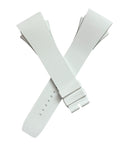 Richard Mille 24mm x 18mm White Rubber Watch Band Strap 52-04L OEM Genuine