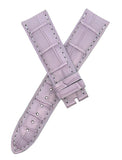 Montblanc 18mm x 16mm Lavender Alligator Women's Watch Band Strap