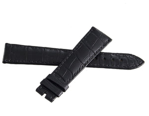 Genuine Chopard 20mm x 16mm Black Alligator Watch Band 080