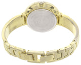Anne Klein Women's Gold Tone Dial Gold Tone Metal Bangle Bracelet Watch AK/2584