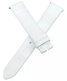 Dior Women's 16mm x 14mm White Alligator Watch Band Strap N3S1C