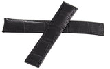 Genuine TAG Heuer Men's 20mm x 18mm Black Leather Watch Band Strap