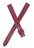 Cartier 10mm x 10mm Burgundy Alligator Leather Watch Band  KD5PAY27 FBF