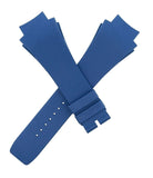 Richard Mille 19mm x 18mm Blue Rubber Watch Band Strap 63-01M OEM Genuine