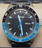 Fossil FS5321 Sport 54 Black Dial Black Leather Strap Men's Watch