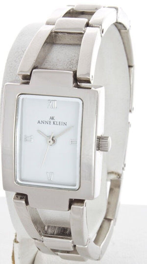 Anne Klein Women's 10-3093 Stainless Steel Bracelet  Silver Dial Quartz Watch