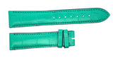 Gucci 20mm x  18mm Green Alligator Leather Watch Band Strap