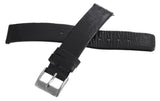 Skagen Women's 16mm x 16mm Black Shiny Leather Watch Band Strap