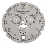 Authentic Patek Philippe Geneve Silver 32mm Round Dial