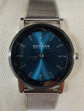 Skagen Women's Blue Dial Stainless Steel Mesh Strap Watch PRSK1024