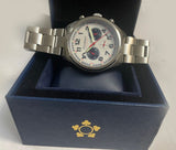 CORTEBERT Men's Chronograph White Dial Men's Watch  CB-3009