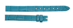 Corum Swiss 9mm x 9mm Turquoise Alligator Leather Women's Watch Band 81-70
