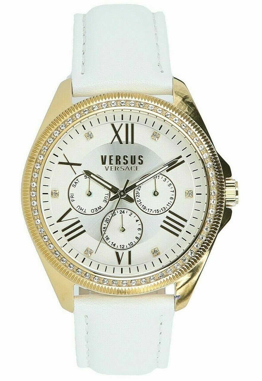 Versus Versace Elmont Swarovski Watch VSPEB0318 white  display picture 2