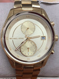 Michael Kors MK6464 Briar Gold Tone Dial Gold Tone Chronograph Women's Watch