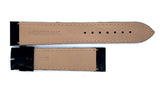 Montblanc Men's 19mm x 17mm Black Alligator Leather Watch Band FVB