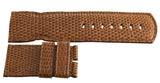 LOCMAN Men's 31mm x 30mm Brown Lizard Leather Watch Band