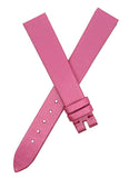 Chopard 14mm x 12mm Magenta Satin Leather Women's Watch Band Strap 105/70