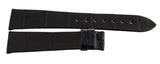 Genuine Longines 20mm x 16mm Black Watch Band Strap