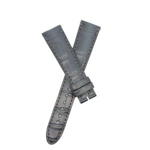Montblanc 18mm x 15mm Dark Grey Watch Band Strap FCH