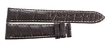 Longines 21mm x 18mm Brown Alligator Leather Watch Band L682109818