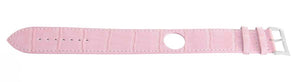 Pequignet Sorella 24mm Pink Alligator Leather Watch Band Strap