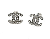 Sterling Silver Cubic Zirconia Stone 8mm  Fashion Earrings