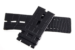 Genuine Roger Dubuis 28mm Short Black Alligator Watch Band Strap