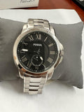 Fossil Men's Grant Slim Stainless Steel Watch FS4973