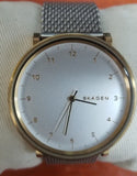 Skagen SKW6170 Hald White Dial Stainless Steel Mesh Bracelet Men's Watch