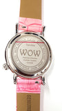Davena WOW White MOP Dial Swarovski Crystal 43mm Case Women's Quartz Watch