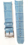 Raymond Weil 20mm Light Blue Womens Leather Watch Band Strap 5590