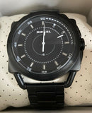 Men Diesel Black Tone Stainless Steel Case and Bracelet Black Tone Dial DZ1580
