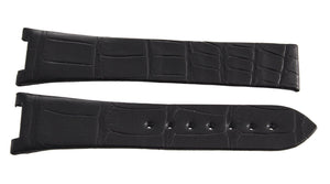 Omega 24mm x 18mm Black Leather Watch Band Strap CUZ010728 JJB