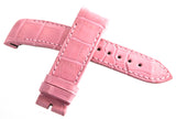Chopard 19mm x 18mm Pink Alligator Women's Watch Band Strap 105