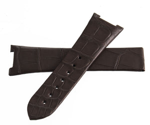 Omega 24mm x 18mm Brown Leather Watch Band CUZ011255 IIA