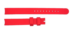 Dior Women's 11mm x 11mm Red Satin Watch Band Strap