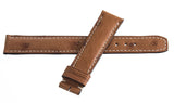 Baume & Mercier 18mm x 16mm Brown Ostrich Leather Watch Band Strap