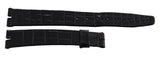 Girard Perregaux 16mm x 14mm Black Shiny Alligator Leather Watch Band