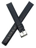 Gucci 14mm x  14mm Black Alligator Leather Watch Band Strap