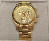 Michael Kors Women's Chronograph Gold Tone Quartz Analog Watch MK5384