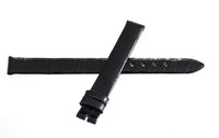 Genuine Century 10mm x 10mm Black Alligator Watch Band Strap